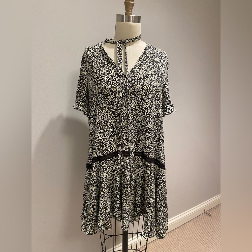 Perfect Condition Sandro High-Low Floral Dress